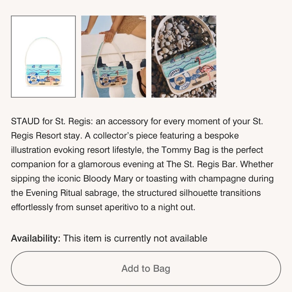 New Staud for St. Regis Tommy bag - Picture 15 of 16